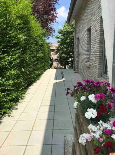 Im Bademantel An Den Strand Mit Terrasse Eckernförde Exterior foto