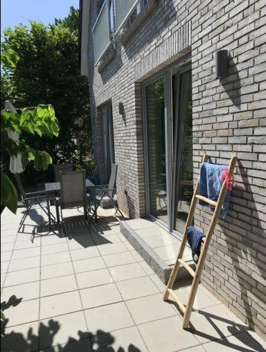 Im Bademantel An Den Strand Mit Terrasse Eckernförde Exterior foto