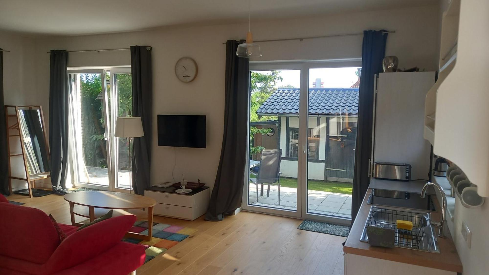 Im Bademantel An Den Strand Mit Terrasse Eckernförde Exterior foto